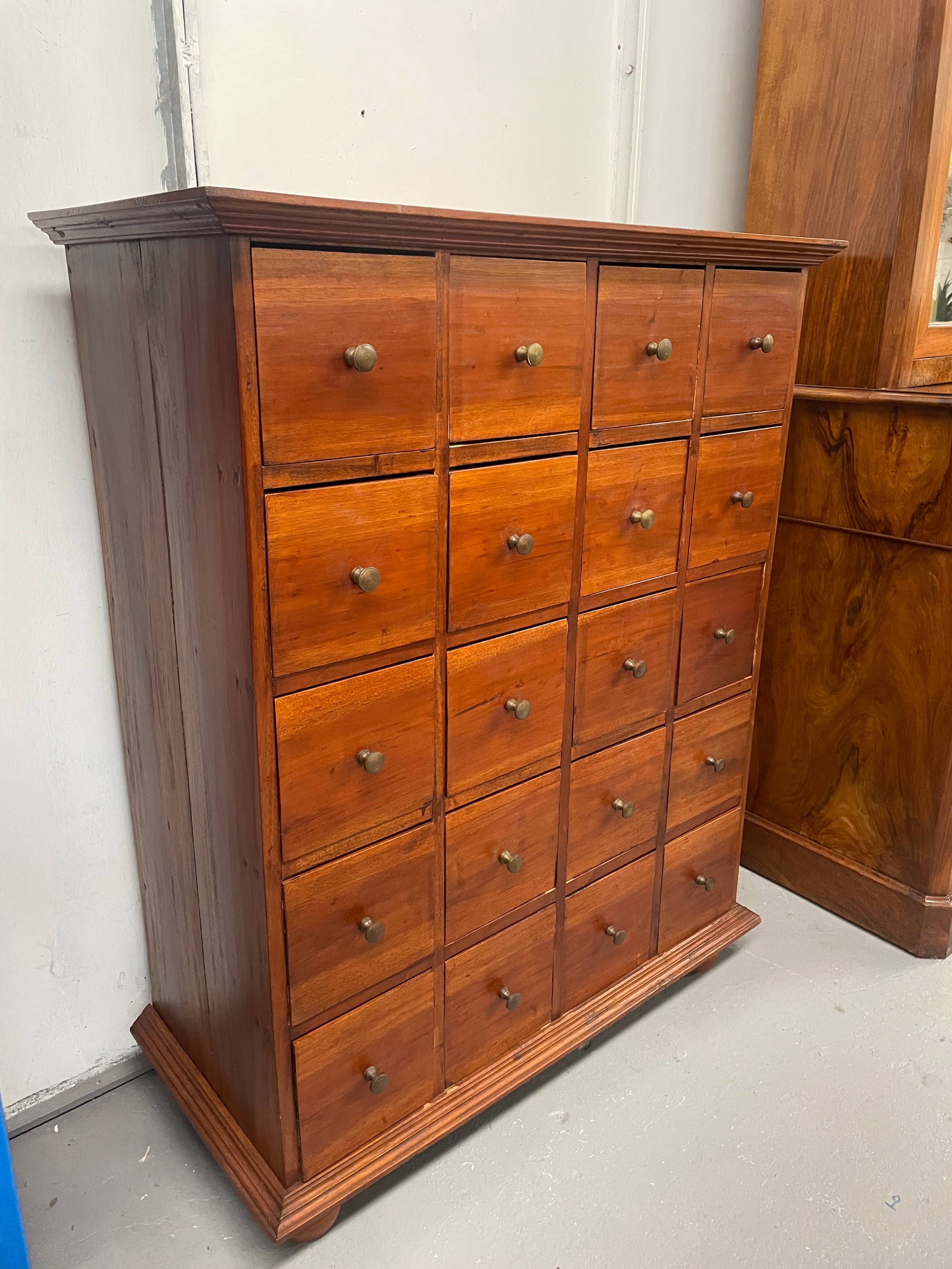 Vintage Mahogany Multi Drawer Storage Cabinet | Antique & Vintage | Moonee Ponds Antiques | Australia Wide Delivery