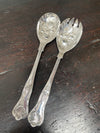Pair of Silver Plated Berry Serving Spoons | Antique & Vintage | Moonee Ponds Antiques | Australia Wide Delivery