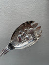 Pair of Silver Plated Berry Serving Spoons | Antique & Vintage | Moonee Ponds Antiques | Australia Wide Delivery