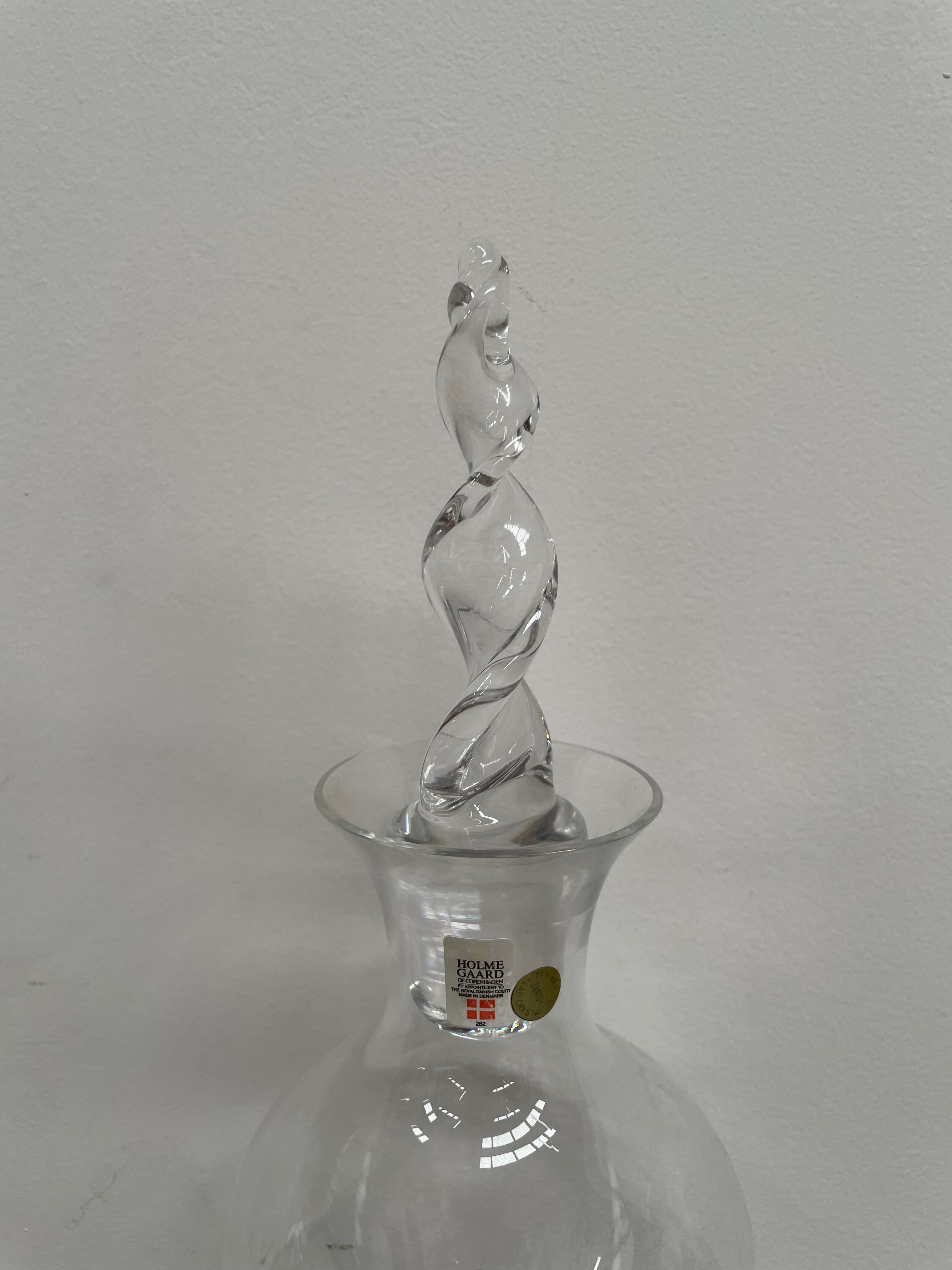 Vintage "Xanadu" Arje Griegst Glass Decanter from Holmegaard | Antique & Vintage | Moonee Ponds Antiques | Australia Wide Delivery
