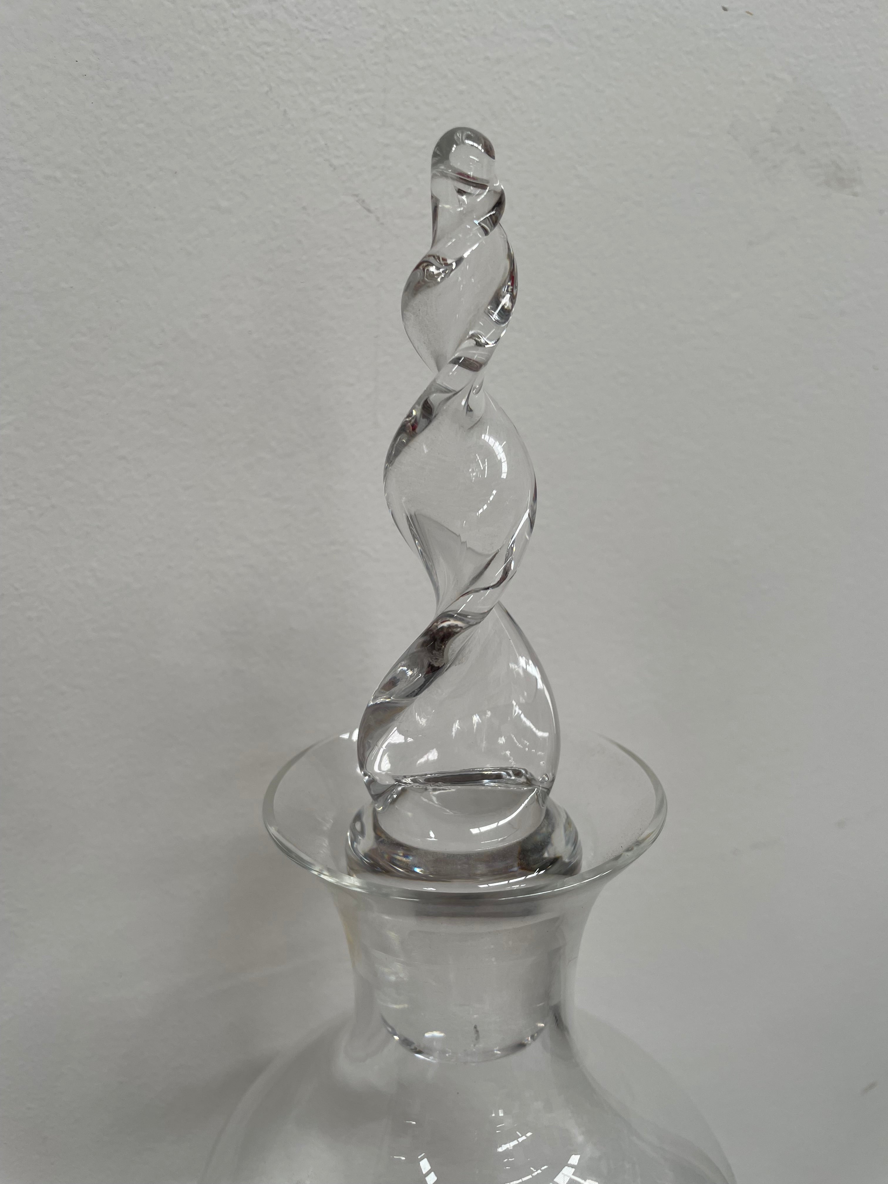 Vintage "Xanadu" Arje Griegst Glass Decanter from Holmegaard | Antique & Vintage | Moonee Ponds Antiques | Australia Wide Delivery