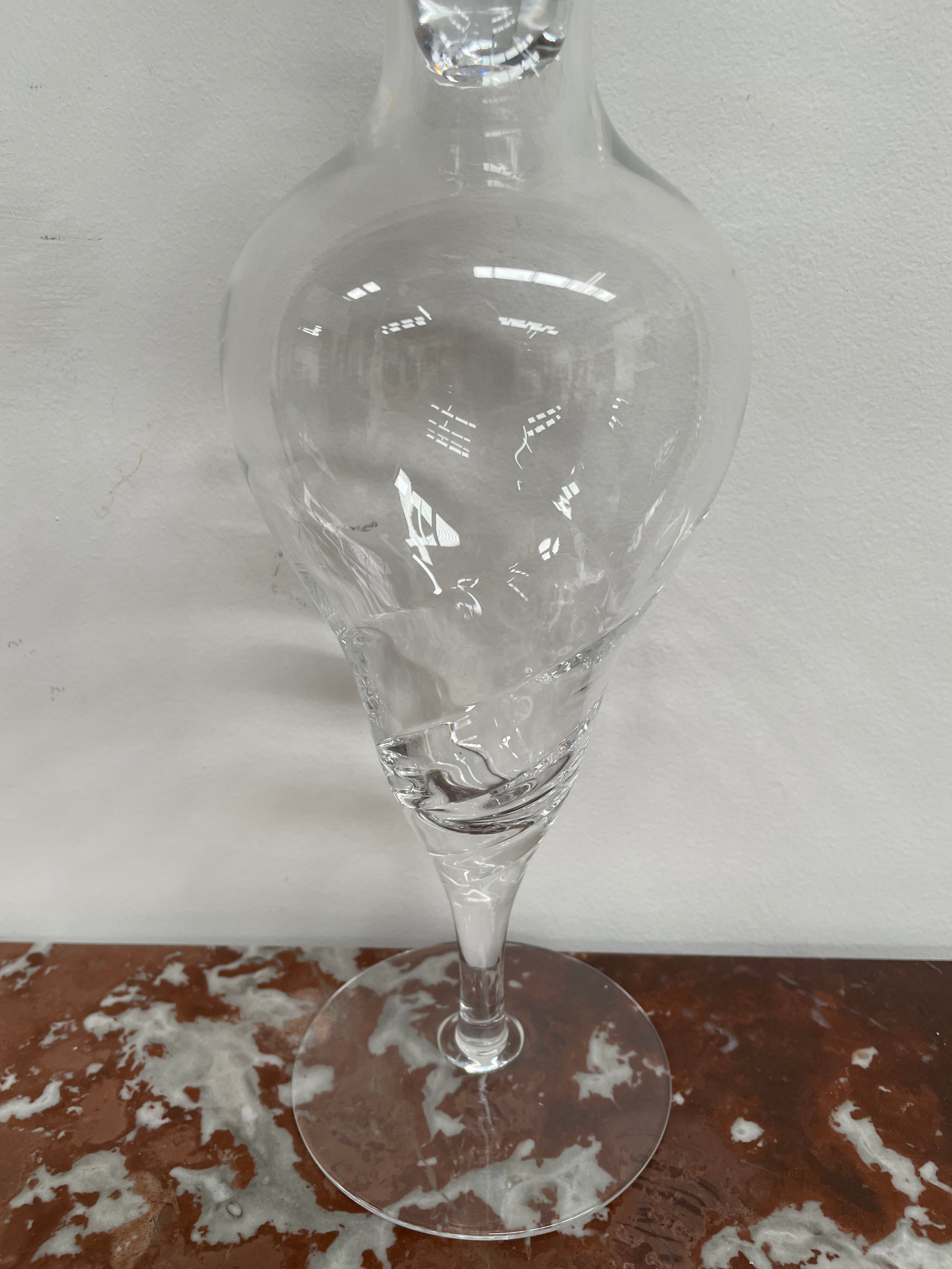Vintage "Xanadu" Arje Griegst Glass Decanter from Holmegaard | Antique & Vintage | Moonee Ponds Antiques | Australia Wide Delivery