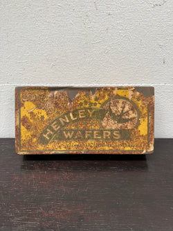 Rare Swallow & Ariels Henley Wafers Tin C1910 | Antique & Vintage | Moonee Ponds Antiques | Australia Wide Delivery