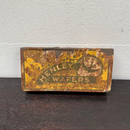 Rare Swallow & Ariels Henley Wafers Tin C1910