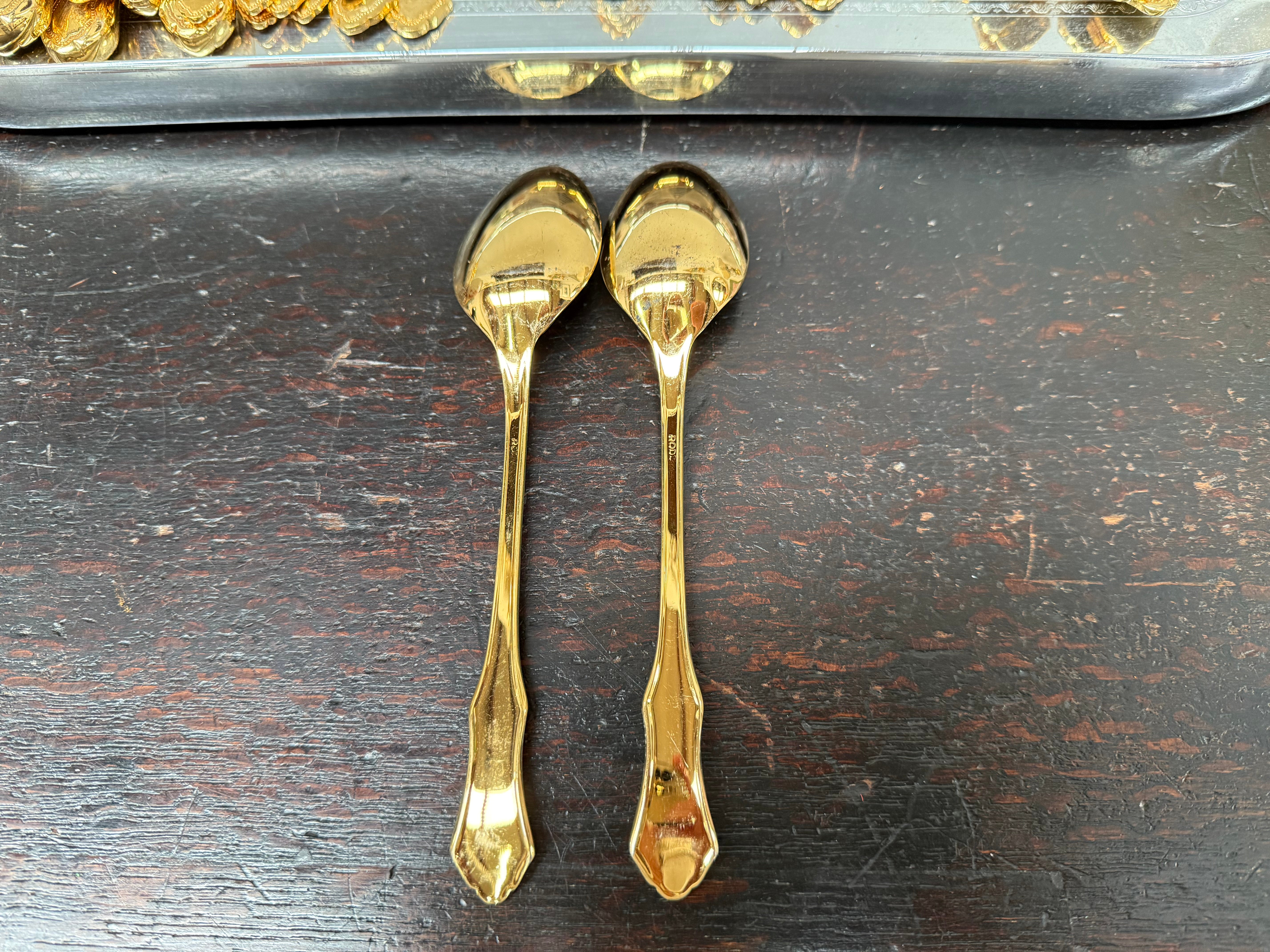 Vintage Rodd 24 Gold Plated Cutlery Set For Six | Antique & Vintage | Moonee Ponds Antiques | Australia Wide Delivery