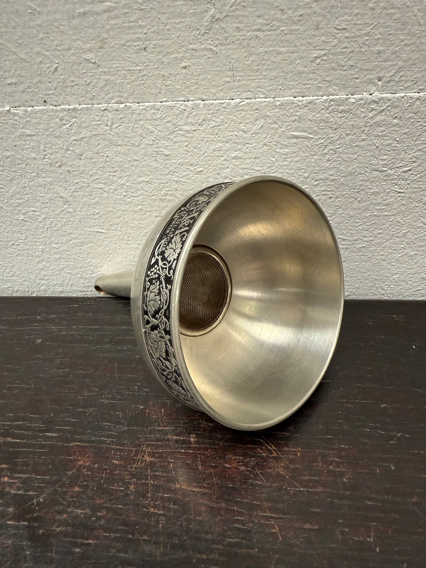 Vintage Royal Selangor Pewter Wine Funnel