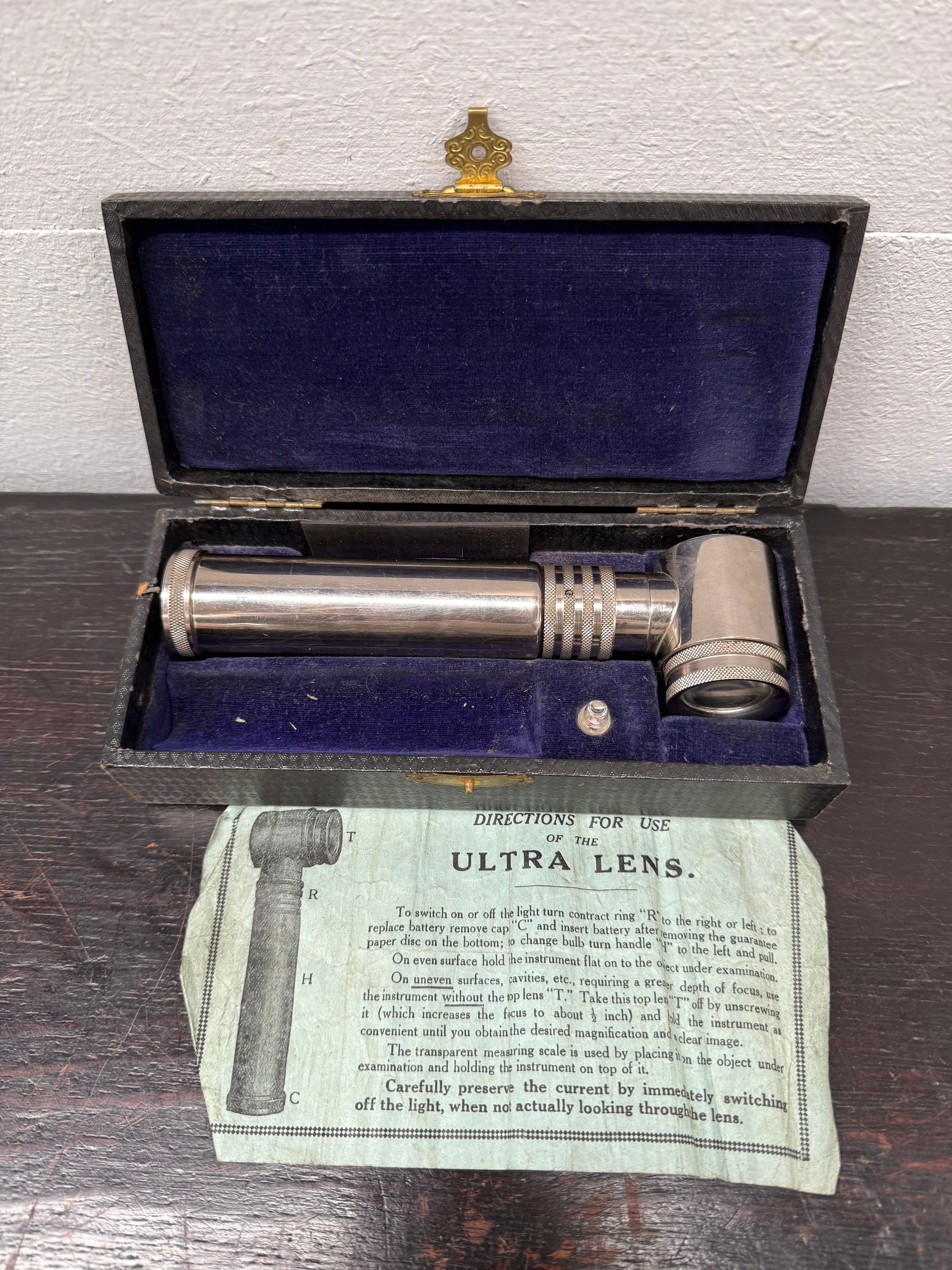 Vintage Ultra Lens Magnifying Optical Instrument | Antique & Vintage | Moonee Ponds Antiques | Australia Wide Delivery