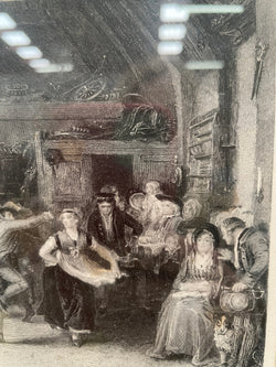 Antique Framed Engraving Titled "The Penny Wedding" Circa 1870's | Antique & Vintage | Moonee Ponds Antiques | Australia Wide Delivery