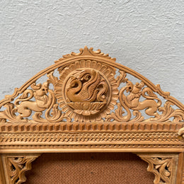 Fabulous & Intricate Vintage Wooden Fretwork Picture Frame