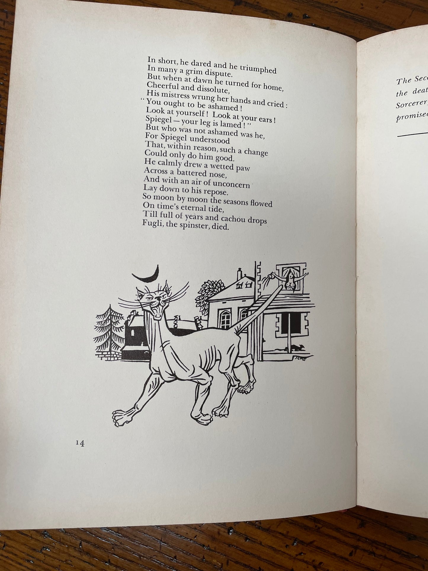 "Spiegel The Cat" 1st Edition Vintage Book