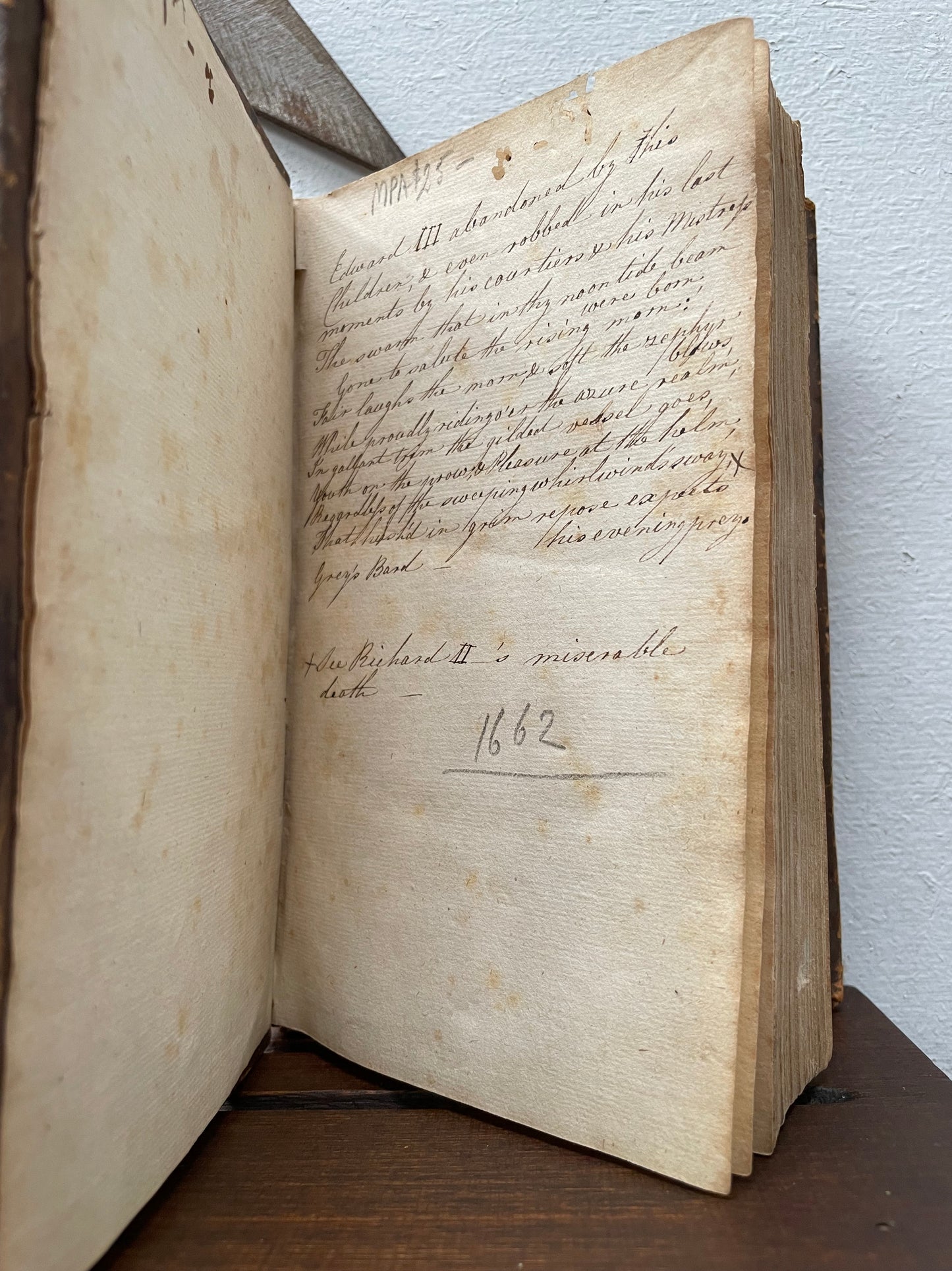 Antique Book "Humes History of England"