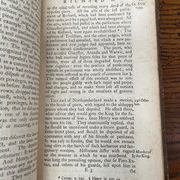 Antique Book "Humes History of England"