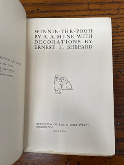 "Winnie The Pooh" By A.A. Milne | Antique & Vintage | Moonee Ponds Antiques | Australia Wide Delivery