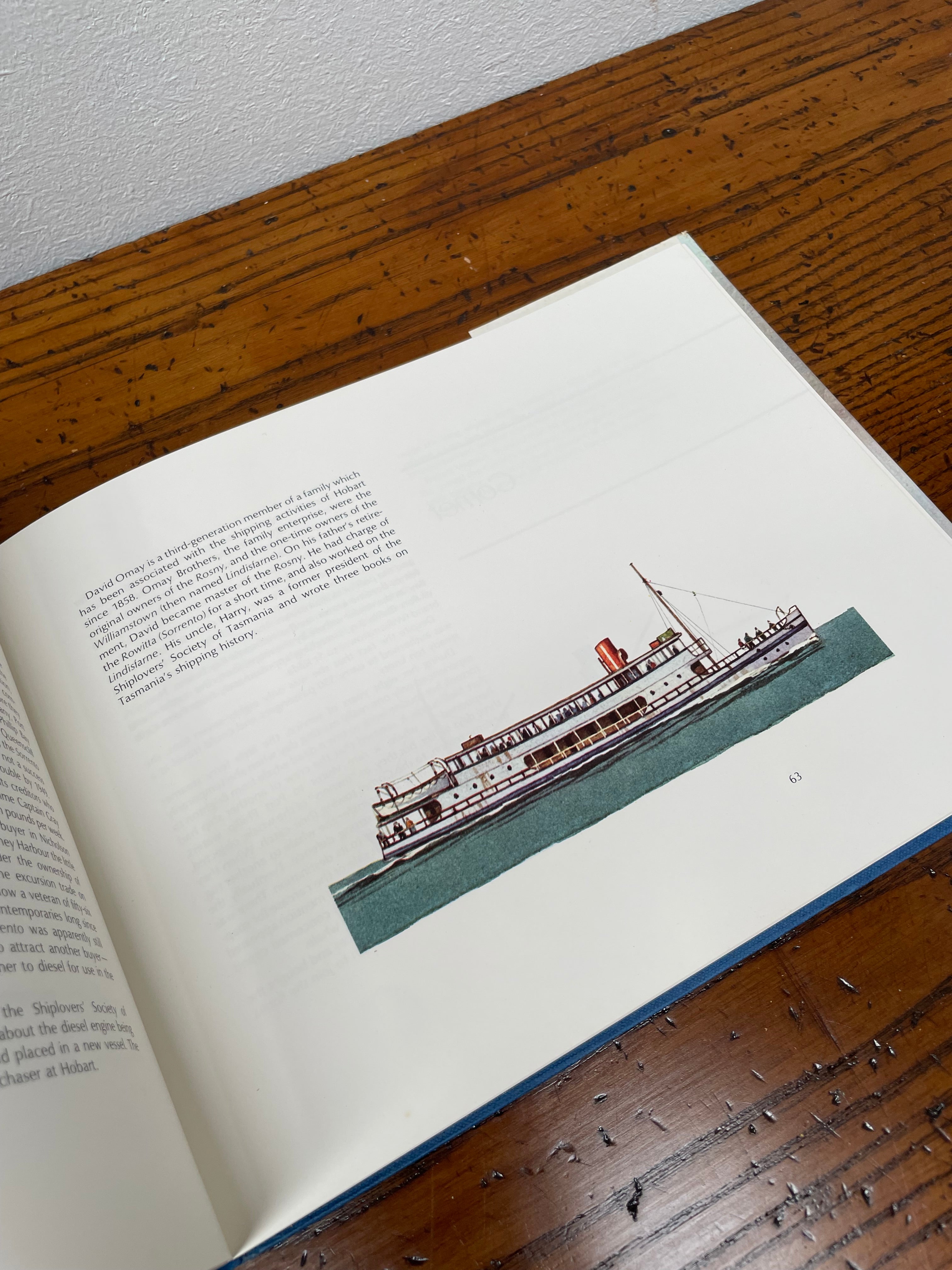 Down the Bay: The Story of the Excursion Steamers of Port Phillip Book by T. K. Fitchett | Antique & Vintage | Moonee Ponds Antiques | Australia Wide Delivery