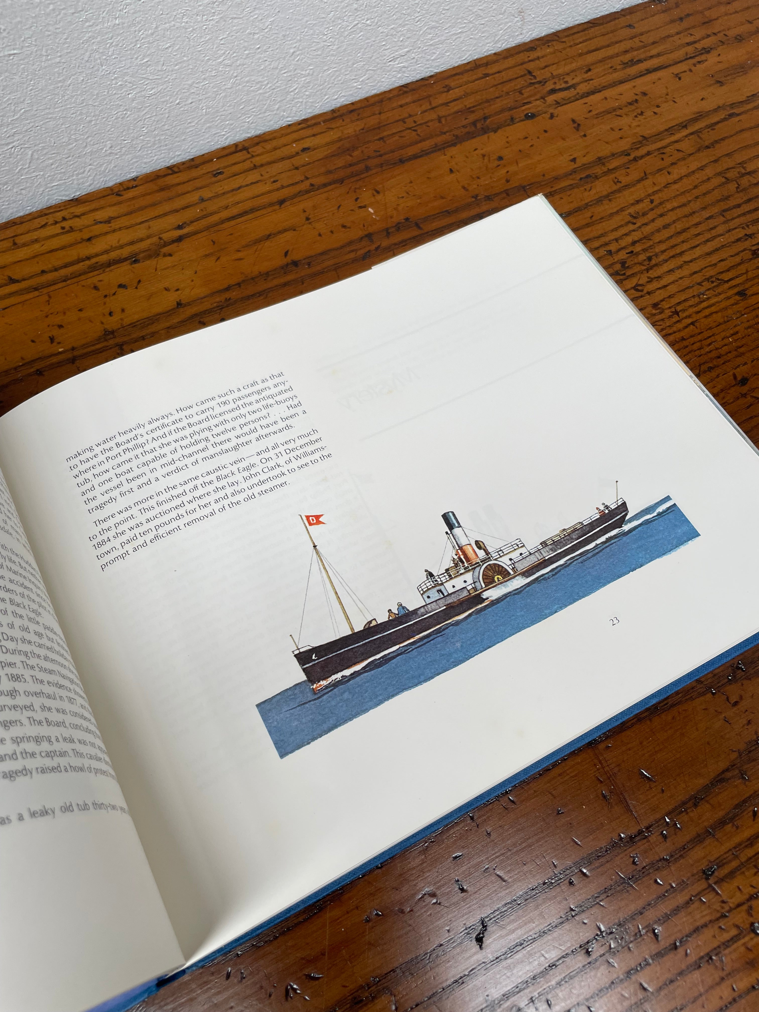 Down the Bay: The Story of the Excursion Steamers of Port Phillip Book by T. K. Fitchett | Antique & Vintage | Moonee Ponds Antiques | Australia Wide Delivery