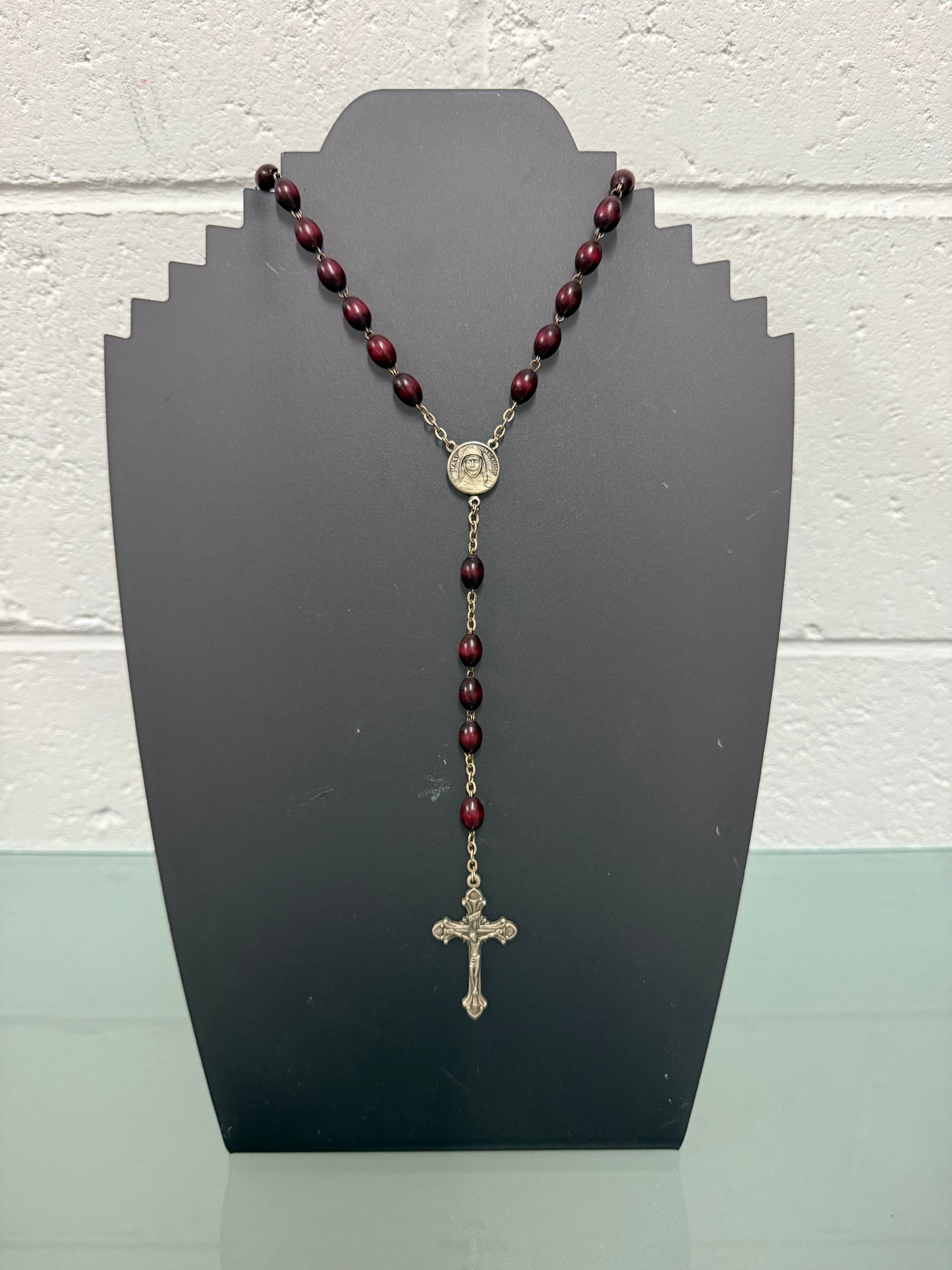 Vintage Fatima Rosary Beads