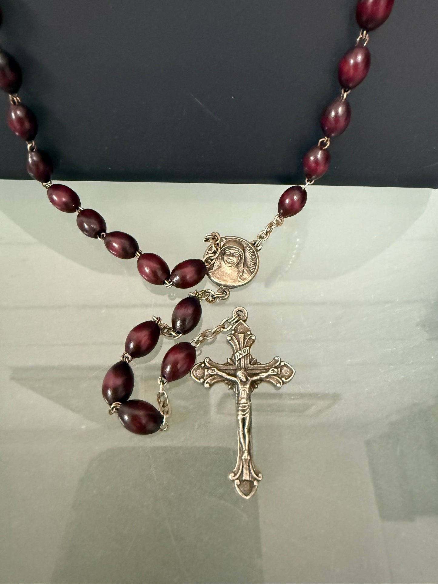 Vintage Fatima Rosary Beads