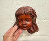 Pair of Hand Made German Wall Masks 'Achatit' | Antique & Vintage | Moonee Ponds Antiques | Australia Wide Delivery