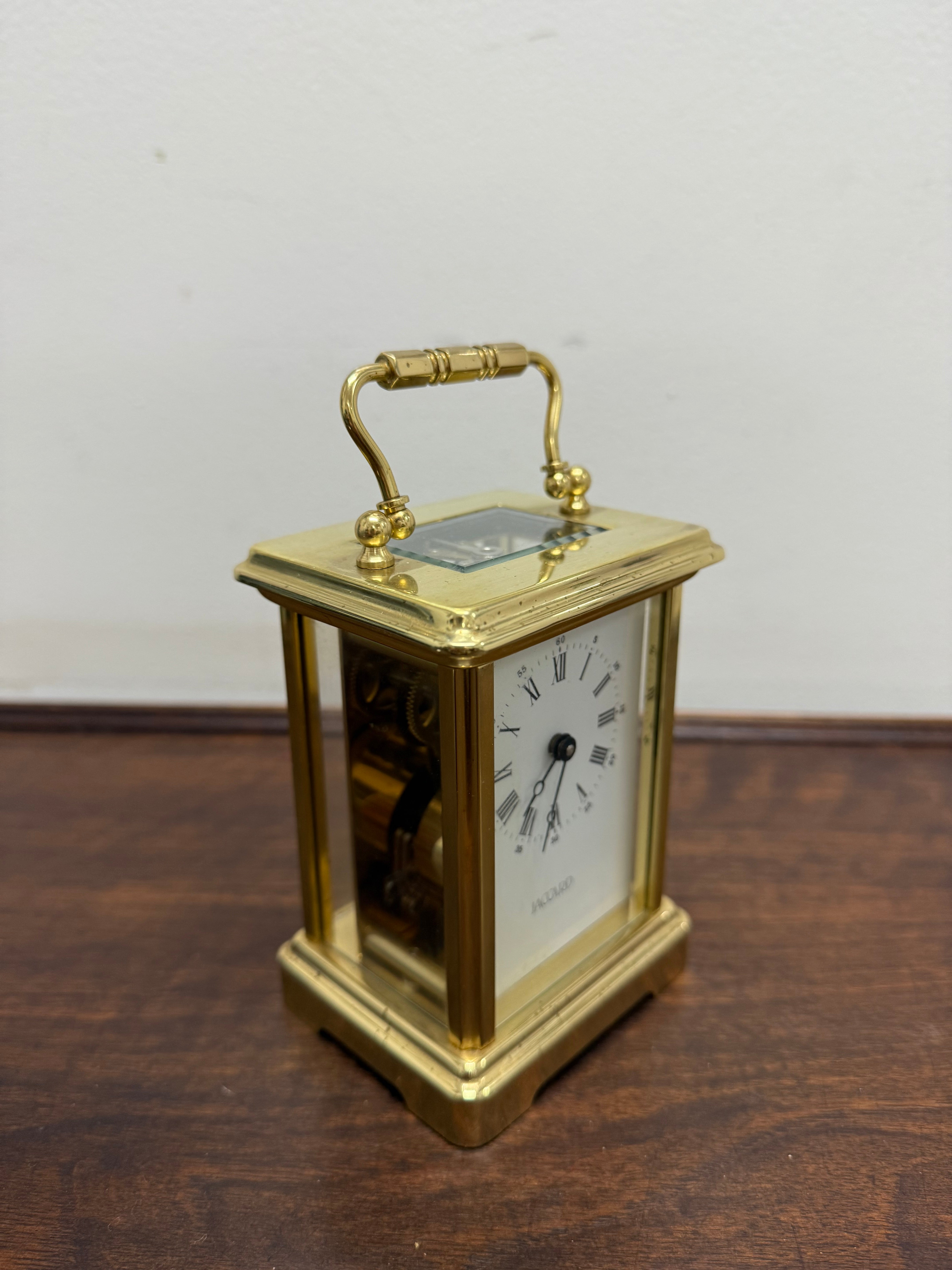 Vintage Jaccard "Made in France" 8 Day Carriage Clock | Antique & Vintage | Moonee Ponds Antiques | Australia Wide