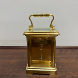 Vintage Jaccard "Made in France" 8 Day Carriage Clock