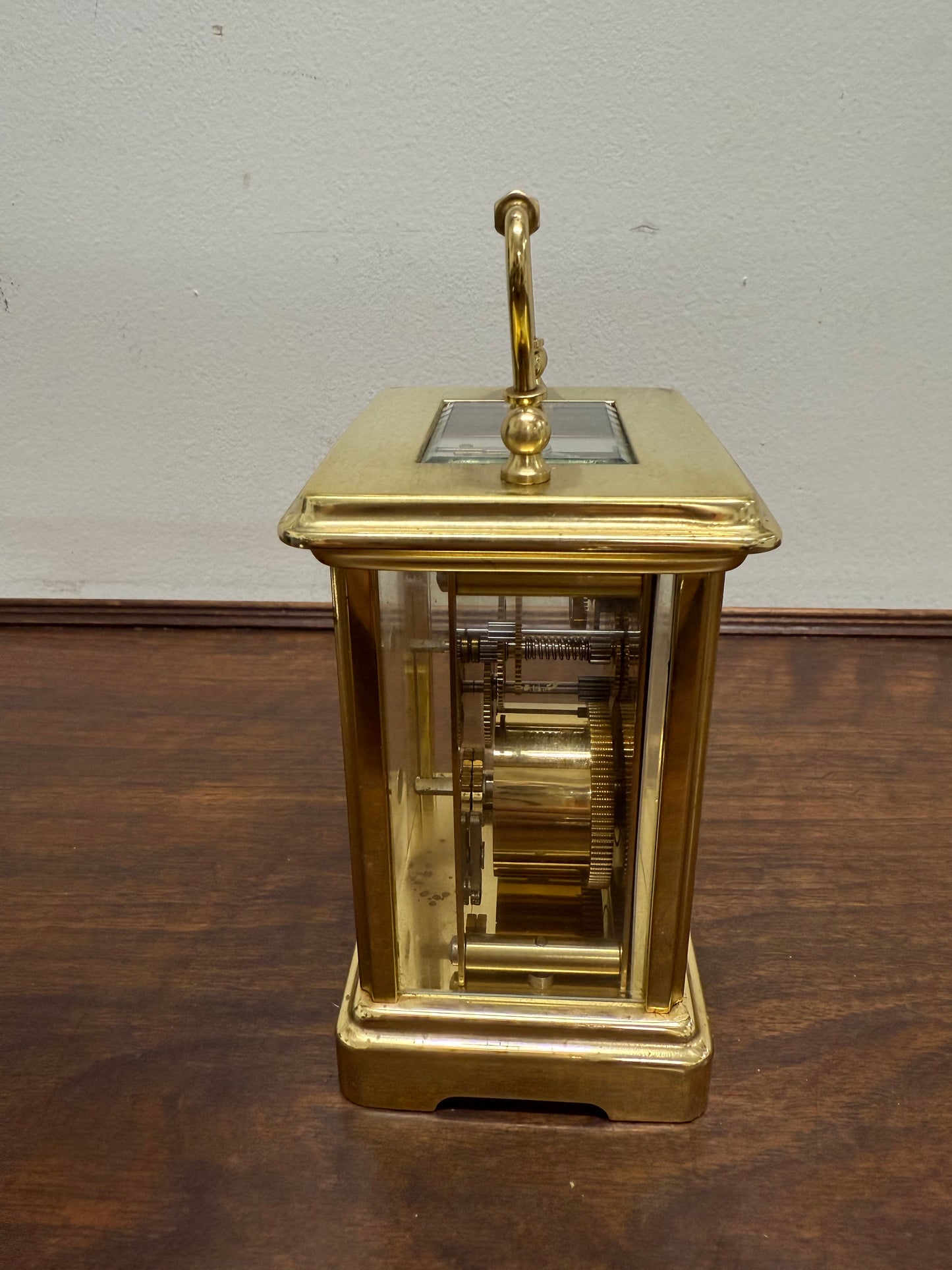 Vintage Jaccard "Made in France" 8 Day Carriage Clock