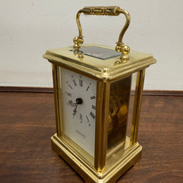 Vintage Jaccard "Made in France" 8 Day Carriage Clock