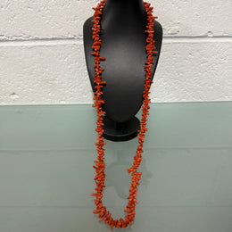 Antique Early 20th Century Natural Coral Necklace