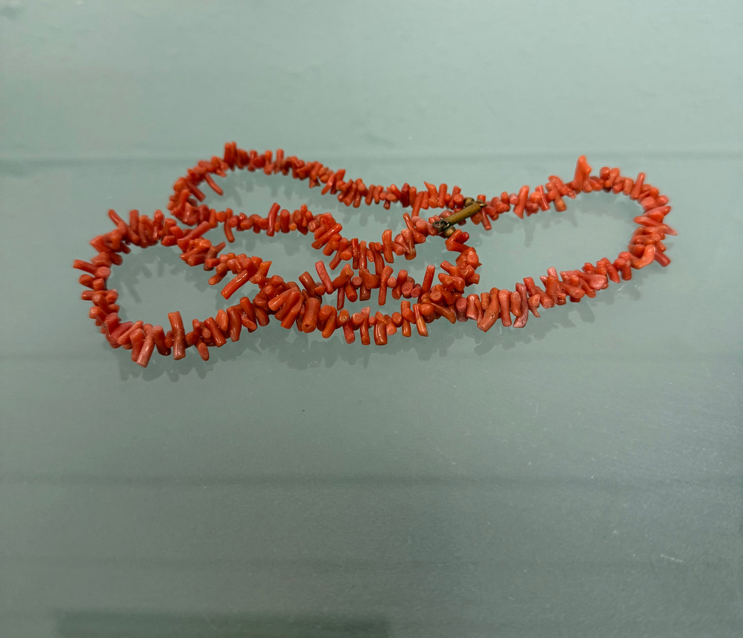 Antique Early 20th Century Natural Coral Necklace
