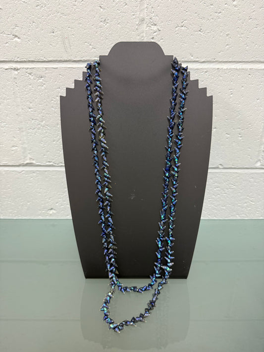 Long Vintage Tasmanian Aboriginal Maireener Shell Necklace