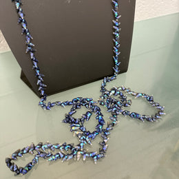 Long Vintage Tasmanian Aboriginal Maireener Shell Necklace