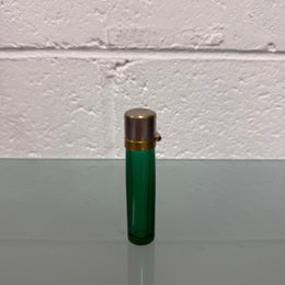 Edwardian Green Glass Scent Bottle