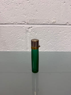 Edwardian Green Glass Scent Bottle | Antique & Vintage | Moonee Ponds Antiques | Australia Wide Delivery