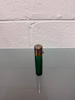 Edwardian Green Glass Scent Bottle | Antique & Vintage | Moonee Ponds Antiques | Australia Wide Delivery