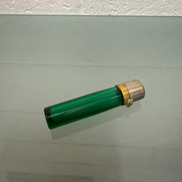 Edwardian Green Glass Scent Bottle