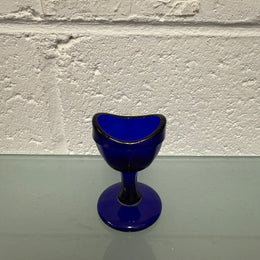 Antique Blue Glass Eye Washer