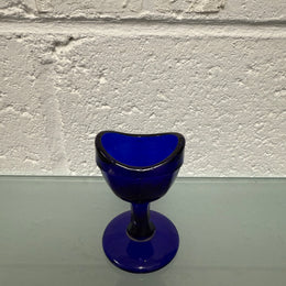 Antique Blue Glass Eye Washer