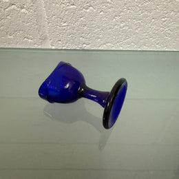 Antique Blue Glass Eye Washer