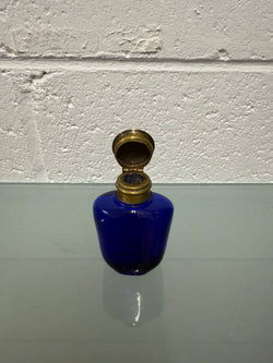 Victorian Blue Glass Scent Bottle | Antique & Vintage | Moonee Ponds Antiques | Australia Wide Delivery
