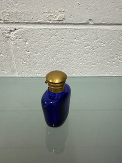 Victorian Blue Glass Scent Bottle | Antique & Vintage | Moonee Ponds Antiques | Australia Wide Delivery