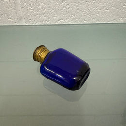Victorian Blue Glass Scent Bottle