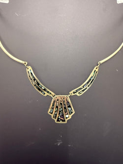 Vintage Mexican Choker Alpaca Silver & Abalone | Antique & Vintage | Moonee Ponds Antiques | Australia Wide Delivery