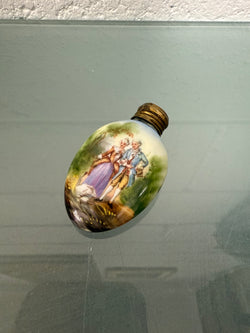 Antique Hand Painted Ceramic Perfume / Scent Bottle | Antique & Vintage | Moonee Ponds Antiques | Australia Wide Delivery