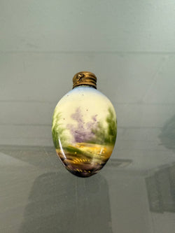 Antique Hand Painted Ceramic Perfume / Scent Bottle | Antique & Vintage | Moonee Ponds Antiques | Australia Wide Delivery