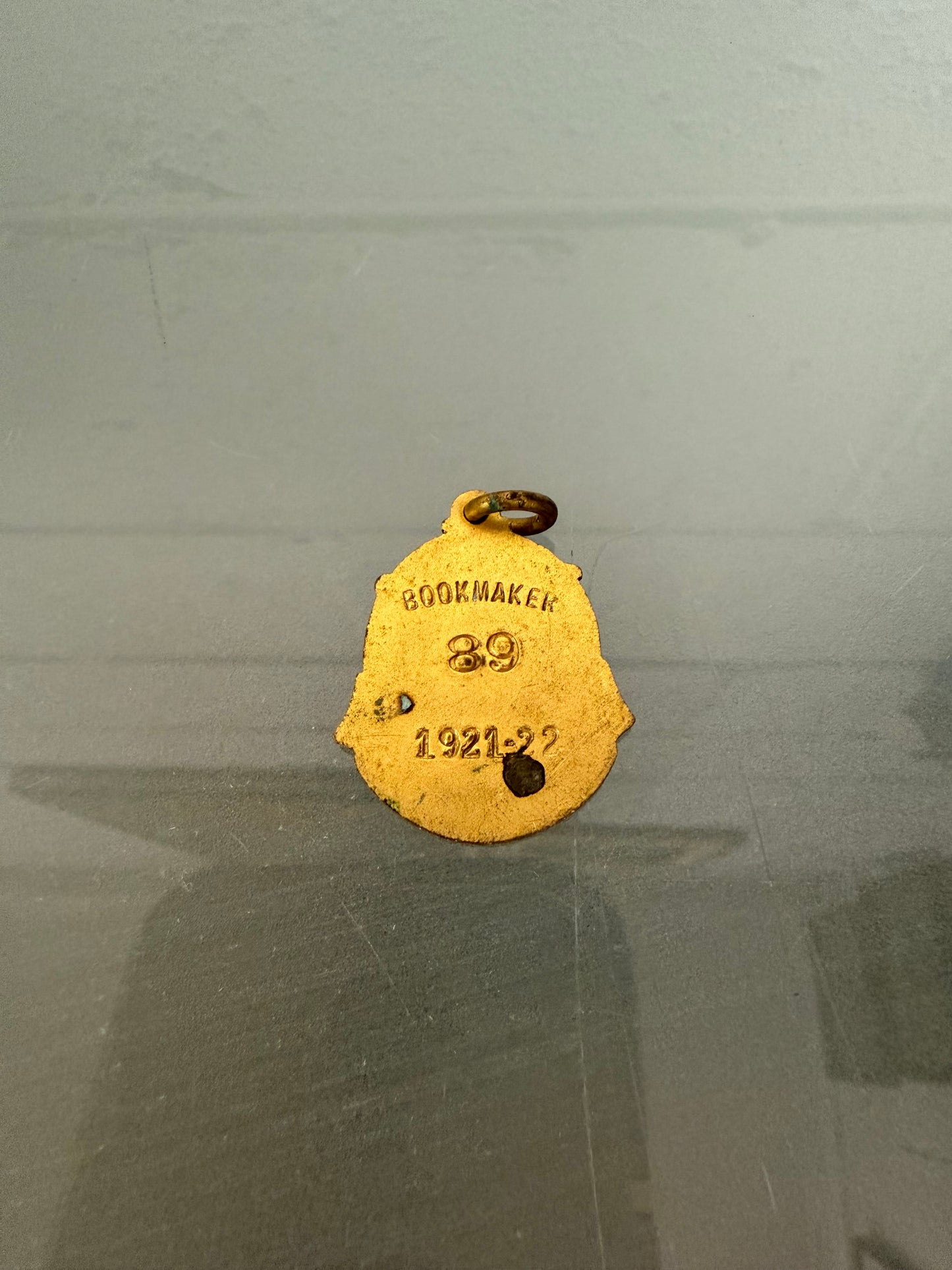 Tattersalls Bookmakers Badge No. 89