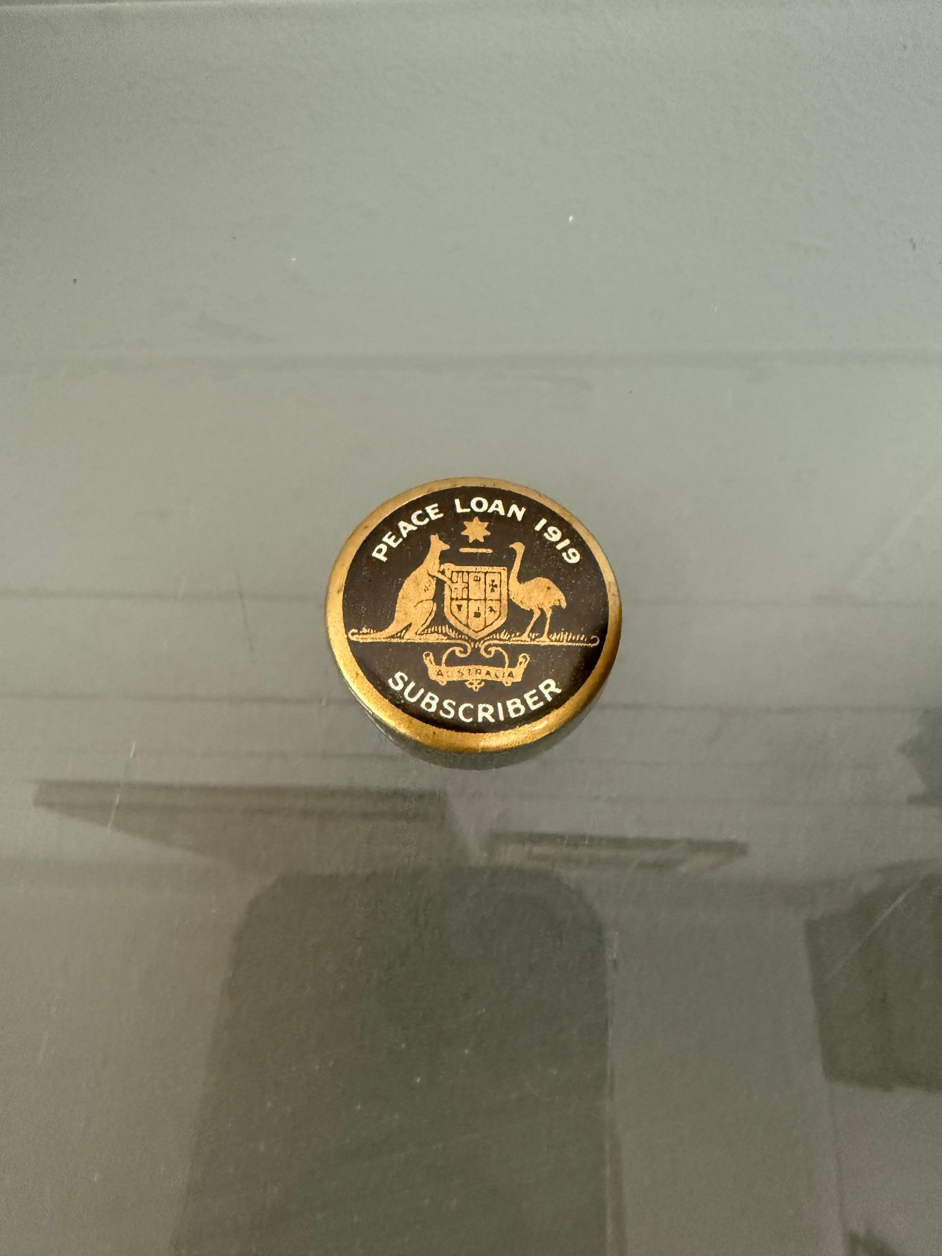 WW1 Peace Loan Badge | Antique & Vintage | Moonee Ponds Antiques | Australia Wide Delivery