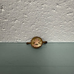 Sweetheart Button Brooch WW1 Machine Gun Corps