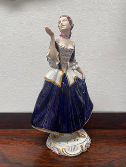 Charming Vintage Royal Dux Dancing Woman Figurine | Antique & Vintage | Moonee Ponds Antiques | Australia Wide Delivery
