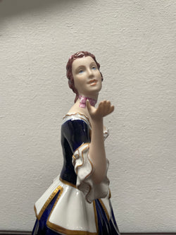 Charming Vintage Royal Dux Dancing Woman Figurine | Antique & Vintage | Moonee Ponds Antiques | Australia Wide Delivery
