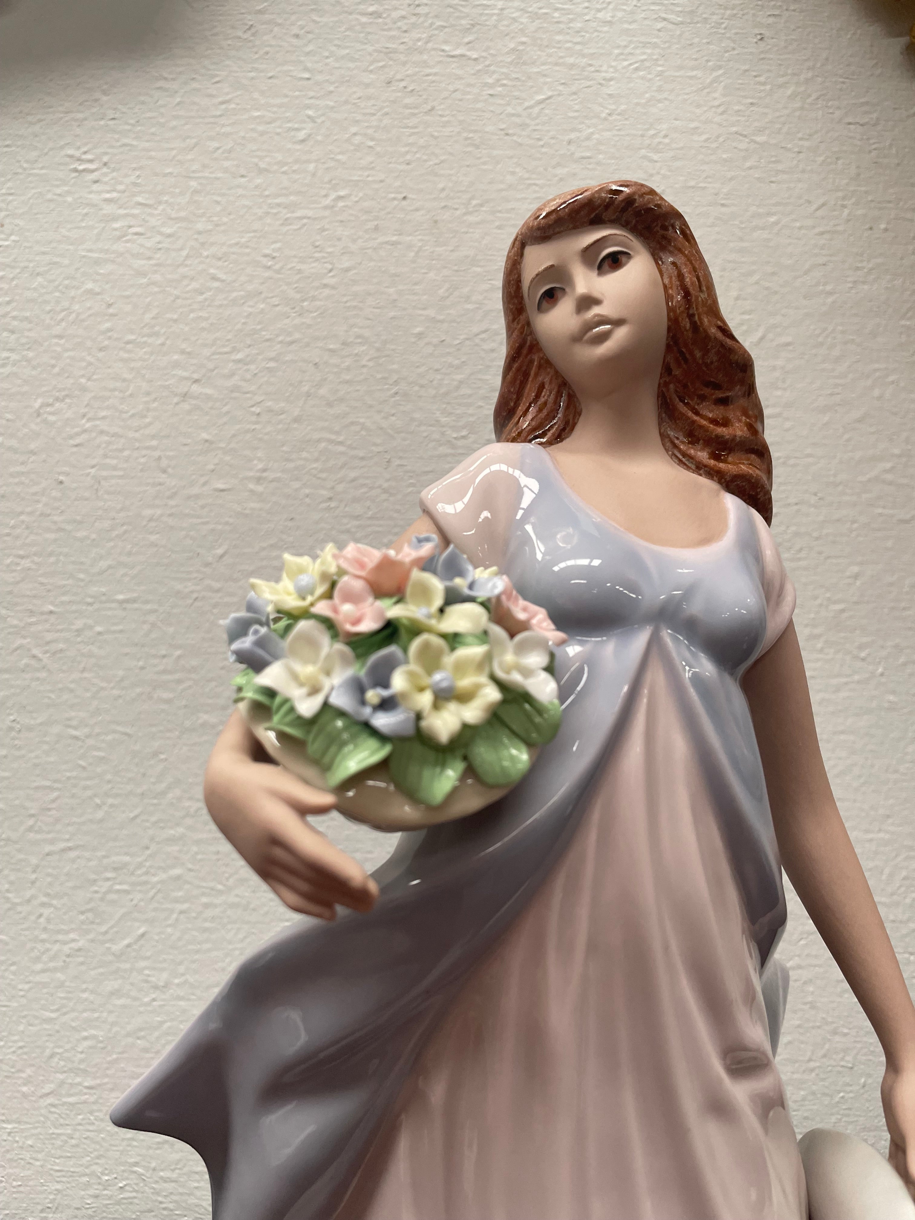 Attractive Large "Nadal" Porcelain Figurine | Antique & Vintage | Moonee Ponds Antiques | Australia Wide Delivery