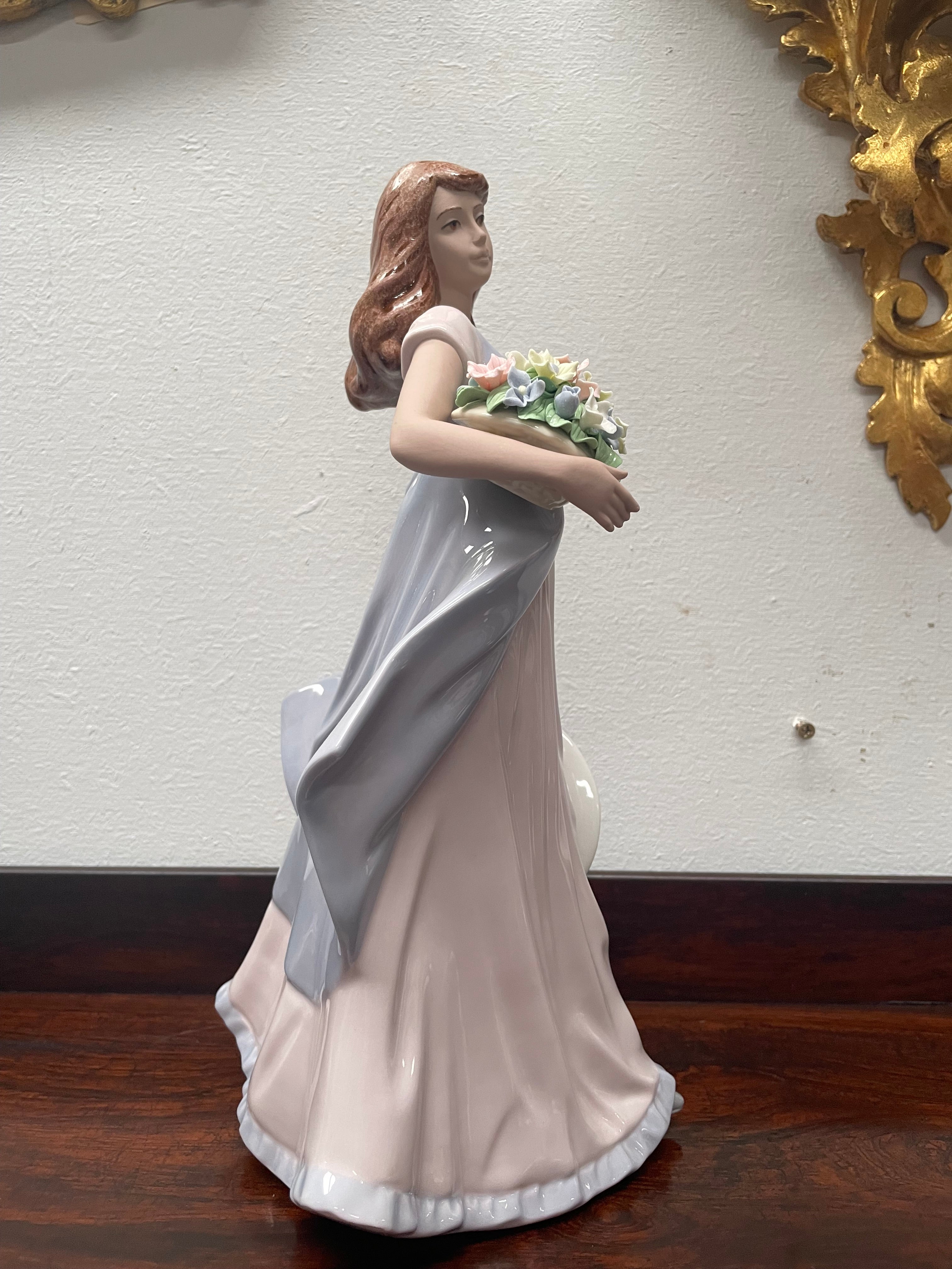 Attractive Large "Nadal" Porcelain Figurine